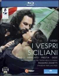 CD Giuseppe Verdi. I vespri siciliani (Blu-ray) Giuseppe Verdi Leo Nucci Massimo Zanetti