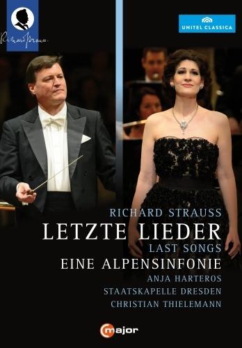 Richard Strauss. Vier letzte Lieder eine Alpensinfonie (DVD) - DVD di Richard Strauss,Wolfgang Rihm,Christian Thielemann,Anja Harteros
