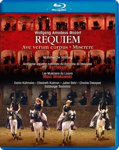CD Requiem K 626 - Ave Verum Corpus - Miserere - Bartabas (Blu-ray) Wolfgang Amadeus Mozart Marc Minkowski Les Musiciens du Louvre