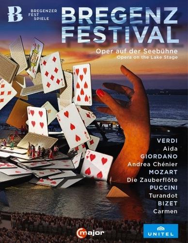 Bregenz Festival. Lake Stage opera BoxSet (5 Blu-ray) - Blu-ray di Carlo Rizzi,Ulf Schirmer,Wiener Symphoniker