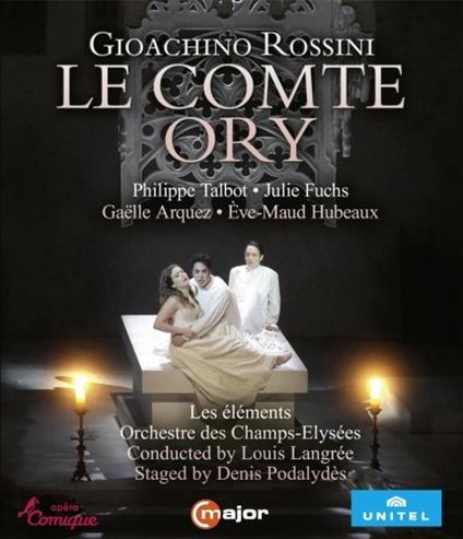 Le Comte Ory (Blu-ray) - Blu-ray di Gioachino Rossini,Louis Langrée