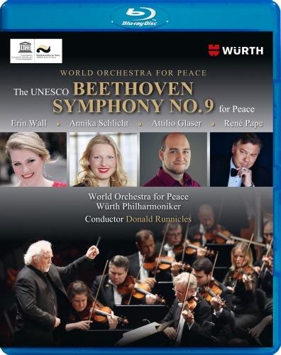 The Unesco Beethoven Symphony n.9 for Peace (Blu-ray) - Blu-ray di Ludwig van Beethoven,World Orchestra for Peace