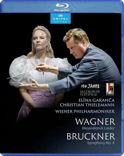 Wiener Philharmoniker at Salzburg Festival (Blu-ray) - Blu-ray di Anton Bruckner,Richard Wagner,Christian Thielemann,Wiener Philharmoniker,Elina Garanca