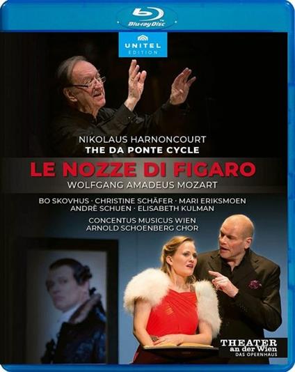Le nozze di Figaro (Blu-ray) - Blu-ray di Wolfgang Amadeus Mozart,Nikolaus Harnoncourt