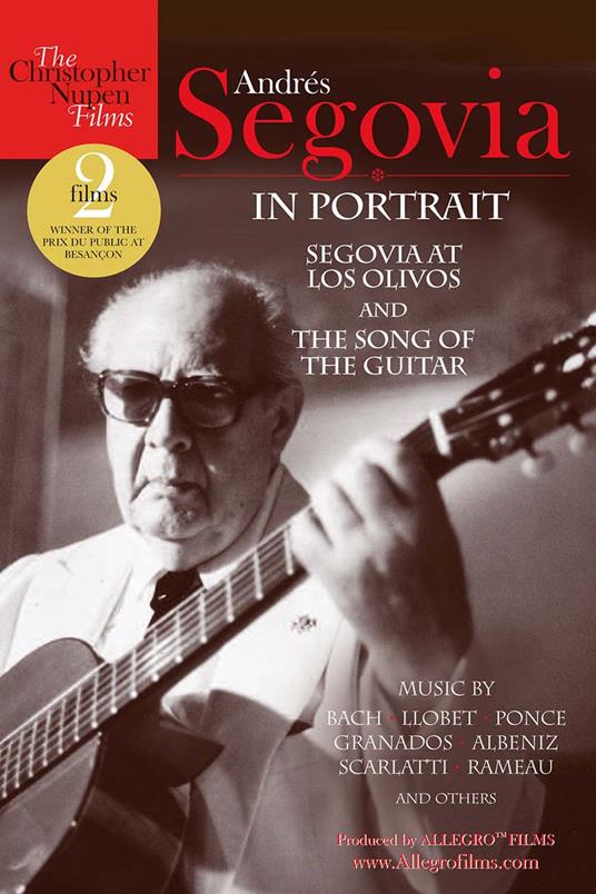 Andres Segovia In Portrait (DVD) - DVD di Andrés Segovia