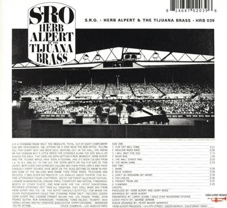 S.r.o. - CD Audio di Herb Alpert,Tijuana Brass - 2