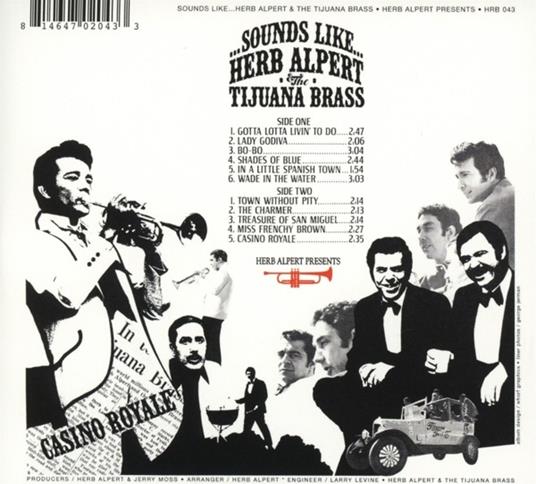 Sounds Like - CD Audio di Herb Alpert,Tijuana Brass - 2