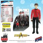 Bif Bang Pow! The Big Bang Theory Mini Figure With Diorama Set Star Trek Howard New