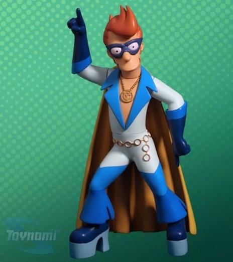 Toynami Futurama Action Figure Captain Yesterday - 3
