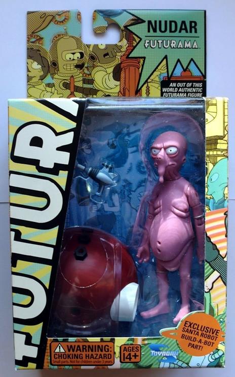 Toynami Futurama Action Figure Nudar - 4