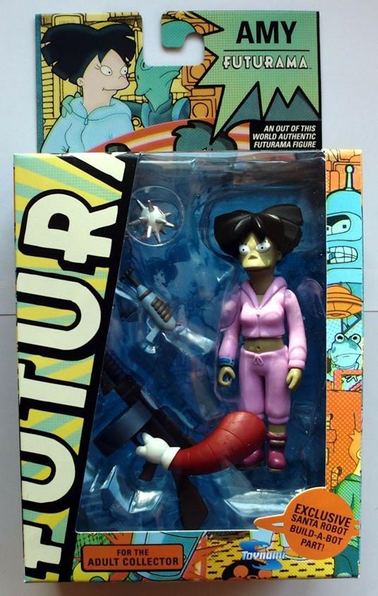 Futurama Amy Wong Action Figure Santa Robot Build A Bot Part 2009
