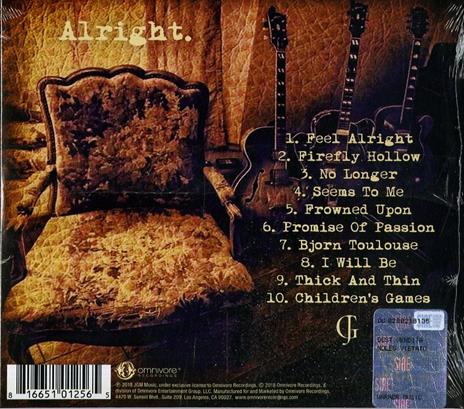 Alright - CD Audio di Jeffrey Gaines - 2