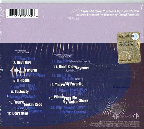 A Man Called Destruction - CD Audio di Alex Chilton - 2