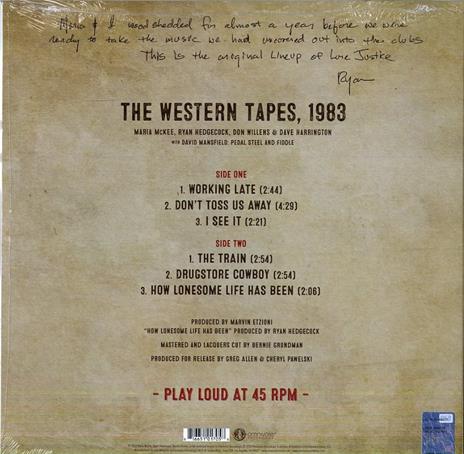 The Western Tapes, 1983 - Vinile LP di Lone Justice - 2