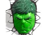 Marvel 3D LED Light Hulk Face 3D 3Dlight