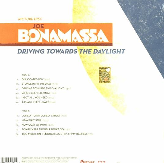 Driving Towards the Daylight (Picture Disc) - Vinile LP di Joe Bonamassa - 2