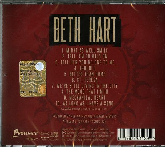 Better Than Home - CD Audio di Beth Hart - 2
