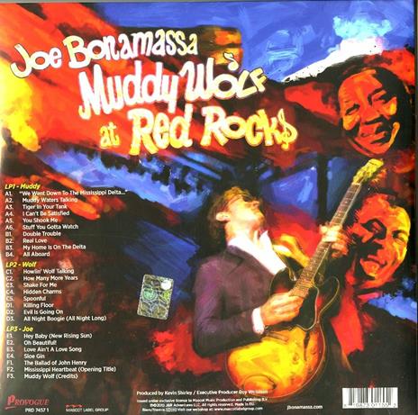 Muddy Wolf at Red Rocks - Vinile LP di Joe Bonamassa - 2