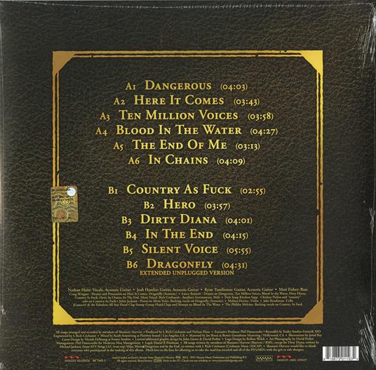 Smokin' Hearts & Broken Guns ( + MP3 Download) - Vinile LP di Shaman's Harvest - 2