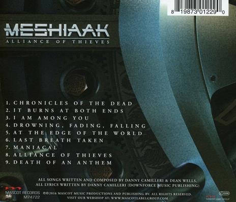 Alliance of Thieves (180 gr. + Mp3 Download) - Vinile LP di Meshiaak - 2