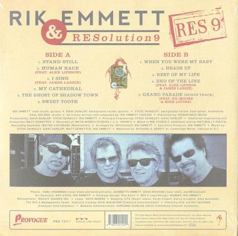 Res9 - Vinile LP di Rik Emmett,Resolution 9 - 2