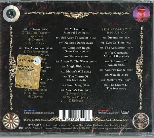 The Final Experiment (Special Edition) - CD Audio di Ayreon - 2