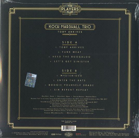 Toby Arrives ( + MP3 Download) - Vinile LP di Koch Marshall Trio - 2