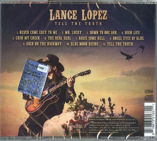 Tell the Truth - CD Audio di Lance Lopez - 2