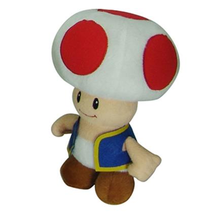 Peluche Super Mario Bros.: Toad 8 Inch