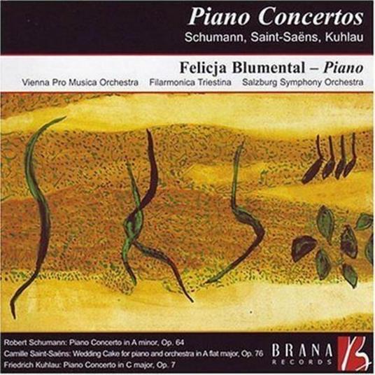 Piano Concertos - CD Audio di Camille Saint-Saëns,Friedrich Kuhlau,Robert Schumann