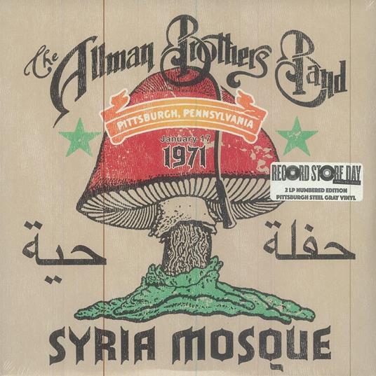 Syria Mosque. Pittsburgh, Pa January 17, 1971 - Vinile LP di Allman Brothers Band