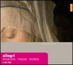 Miserere - Messe - Mottetti - CD Audio di Gregorio Allegri,A Sei Voci