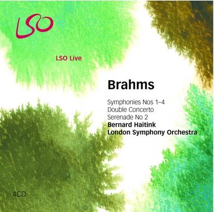 Sinfonie complete - CD Audio di Johannes Brahms,Bernard Haitink,London Symphony Orchestra