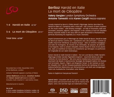 Harold En Italie - SuperAudio CD di Hector Berlioz - 2