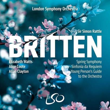 Spring Symphony - Sinfonia Da Requiem - CD Audio di Simon Rattle,London Symphony Orchestra