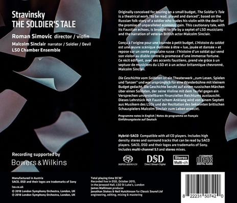 Histoire Du Soldat - SuperAudio CD di Igor Stravinsky - 2