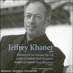 2 Sonate op.120 / 3 Romanze / 3 Romanze - CD Audio di Johannes Brahms,Robert Schumann,Clara Schumann,Jeffrey Khaner