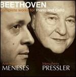 Musica per violoncello e pianoforte - CD Audio di Ludwig van Beethoven,Menahem Pressler,Antonio Meneses