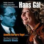 Concerto per violino - Concertino per violino - Tryptich - CD Audio di Hans Gál,Northern Sinfonia,Annette-Barbara Vogel,Kenneth Woods