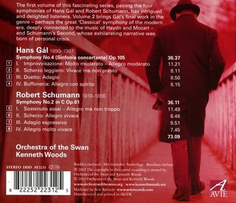 Symphony No.4-No.2 - CD Audio di Robert Schumann,Hans Gal - 2
