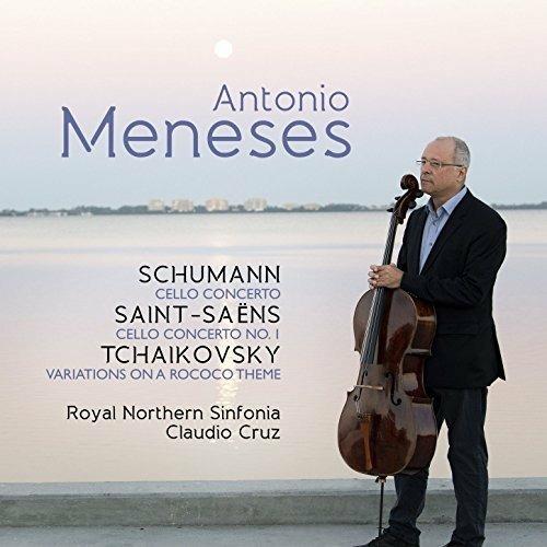 Musica per violoncello ed orchestra - CD Audio di Camille Saint-Saëns,Robert Schumann,Pyotr Ilyich Tchaikovsky,Antonio Meneses