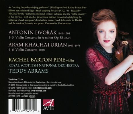 Violin Concertos - CD Audio di Antonin Dvorak - 2