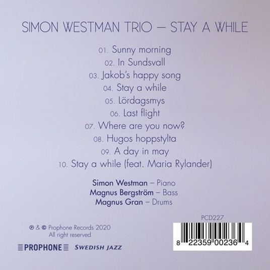 Stay a While - CD Audio di Westman - 2