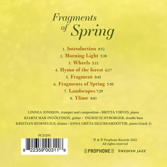 Fragments Of Spring - CD Audio di Linnea Jonsson - 2