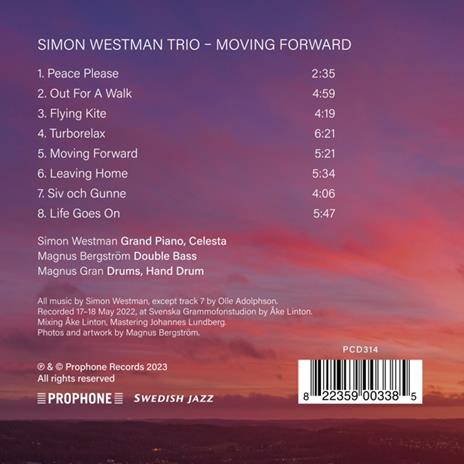 Moving Forward - CD Audio di Simon Westman - 2