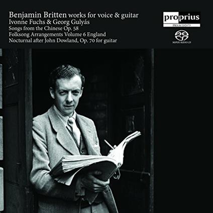 Musica per voce e chitarra - CD Audio di Benjamin Britten