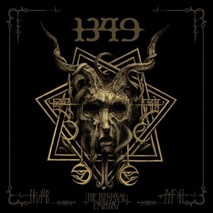 The Infernal Pathway (Transparent Red with Golden Splatters) - Vinile LP di 1349