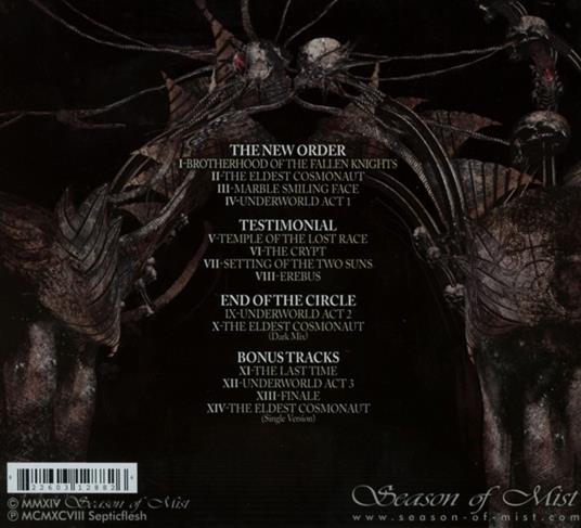 A Fallen Temple (Digipack) - CD Audio di Septicflesh - 2