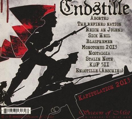 Kapitulation 2013 - CD Audio di Endstille - 2