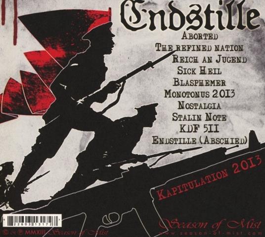 Kapitulation 2013 - CD Audio di Endstille - 2